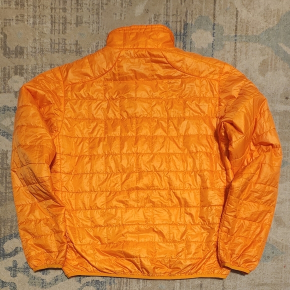 Men's Patagonia Nano Pullover. Orange. Size L. Like NEW - Picture 2 of 8
